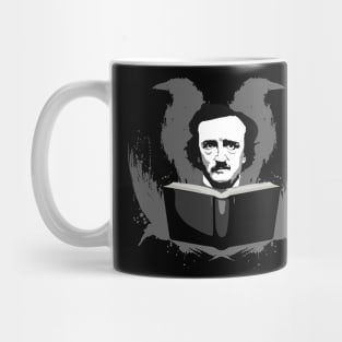 Edgar Allan Poe Ravens Inkblot Mug